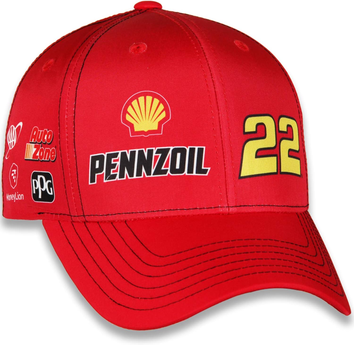 Checkered Flag NASCAR 2019 Adult Driver/Sponsor Uniform Adjustable Hat/Cap