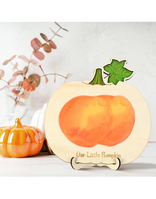 Bumkin d'Halloween ou panneau d'art empreinte de main