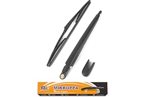 Rear Wiper Arm Blade, for Hyundai Veracruz 2007-2012 - MIKKUPPA Back Windshield Wiper Assembly Replacement - All Season Natural Rubber Cleaning Window