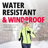 LERWAY Winter Warm Gloves Touchscreen Windproof Water-Resistant Black S view 6