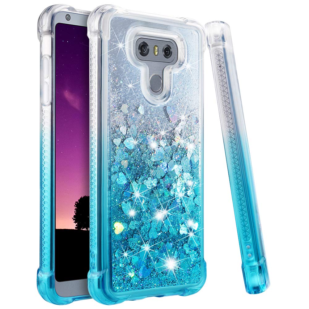 Best lg g6 case white glitter