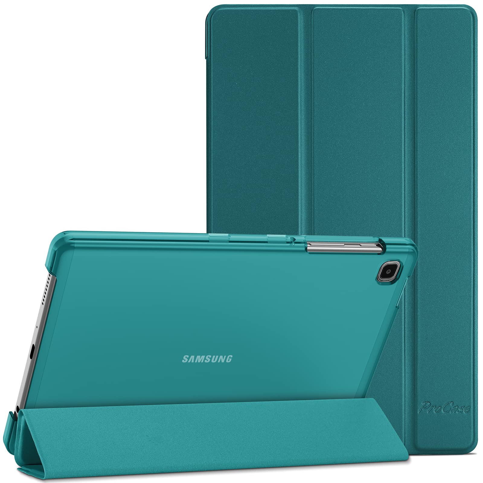 ProCase Cover for Samsung Galaxy Tab A7 Lite 8.7 Inch 2021 tablet Model SM-T220/T225/T227，Slim Stand Hard Back Shell Protective Case for Galaxy Tab A7 Lite 8.7"- Emerald