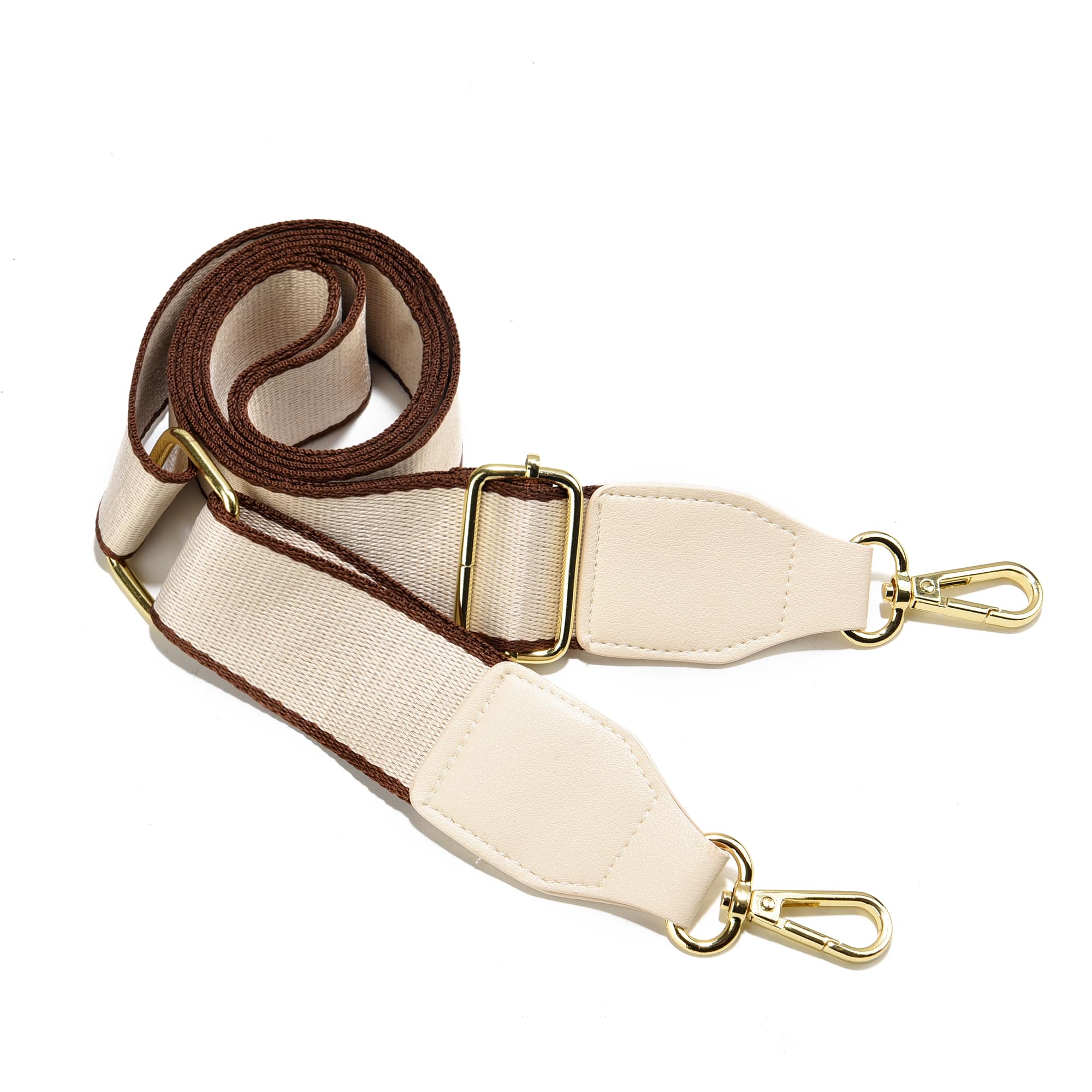 Photo 1 of LEMEDE Purse Strap Wide Replacement Crossbody Bag Straps, 1.5" Canvas Handbag Shoulder Strap, Adjustable Tote Belt?Gold Hardware