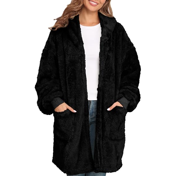 Manta Con Capucha Gigante De Felpa Sherpa - Talla única, Unisex, Súper Suave Y Abrigada