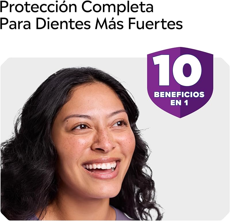 Cuidado Total Enjuague Bucal con Flúor, 1 L, 2 uds