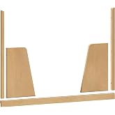 babyletto Junior Bed Conversion Kit for Bondi Boucle 4-in-1 Crib in Honey | Junior Bed Conversion Kit - Extends Your Convertible Crib Into the Big-Kid Years - Easy to Install w/ Included Hardware