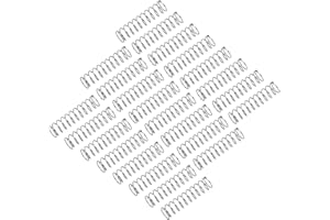 uxcell 25Pcs Compression Spring, 304 Stainless Steel 10mm OD 0.8mm Wire 40mm Length Mechanical Spring for Shop Home Repair Pr