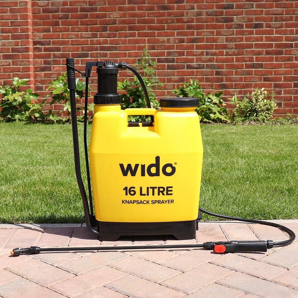 Wido 16L Knapsack Pressure Sprayer Backpack Pressure Weed Killer Garden Knapsack Crop