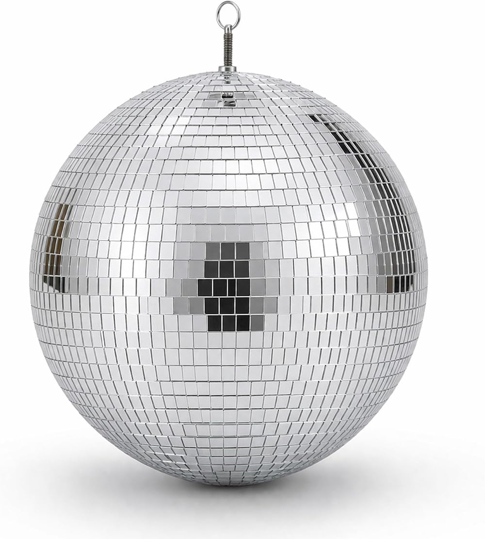 Oypla 300mm 12in Lightweight Disco Mirror Ball Dance Party DJ