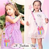 hirsrian Pop Fidget Bag Toy Rainbow Unicorn Fashion Shoulder Bag view 7