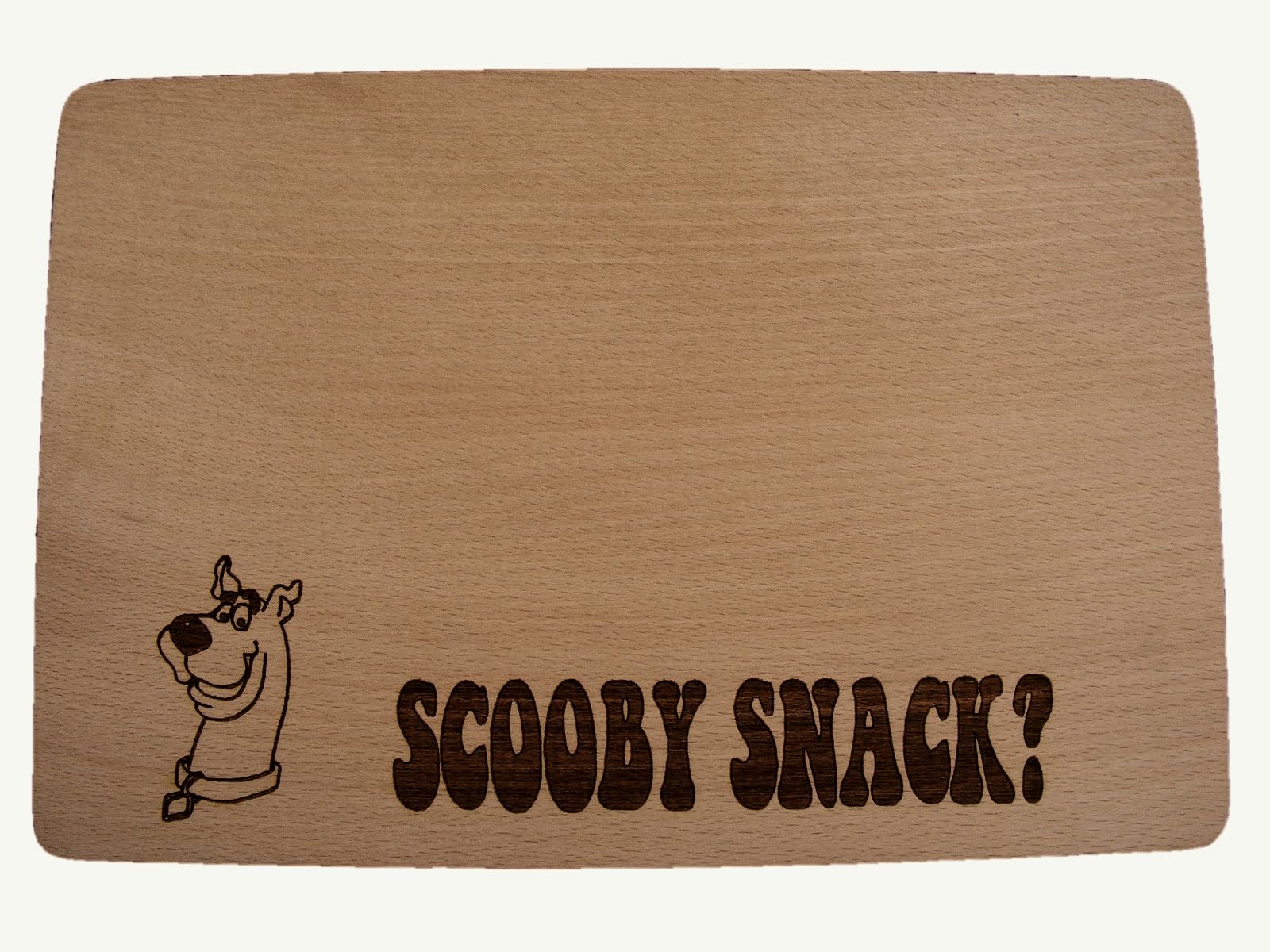 FastCraft Scooby Doo Snacks Chopping Cutting Cheese Board Place Mat Gift Present