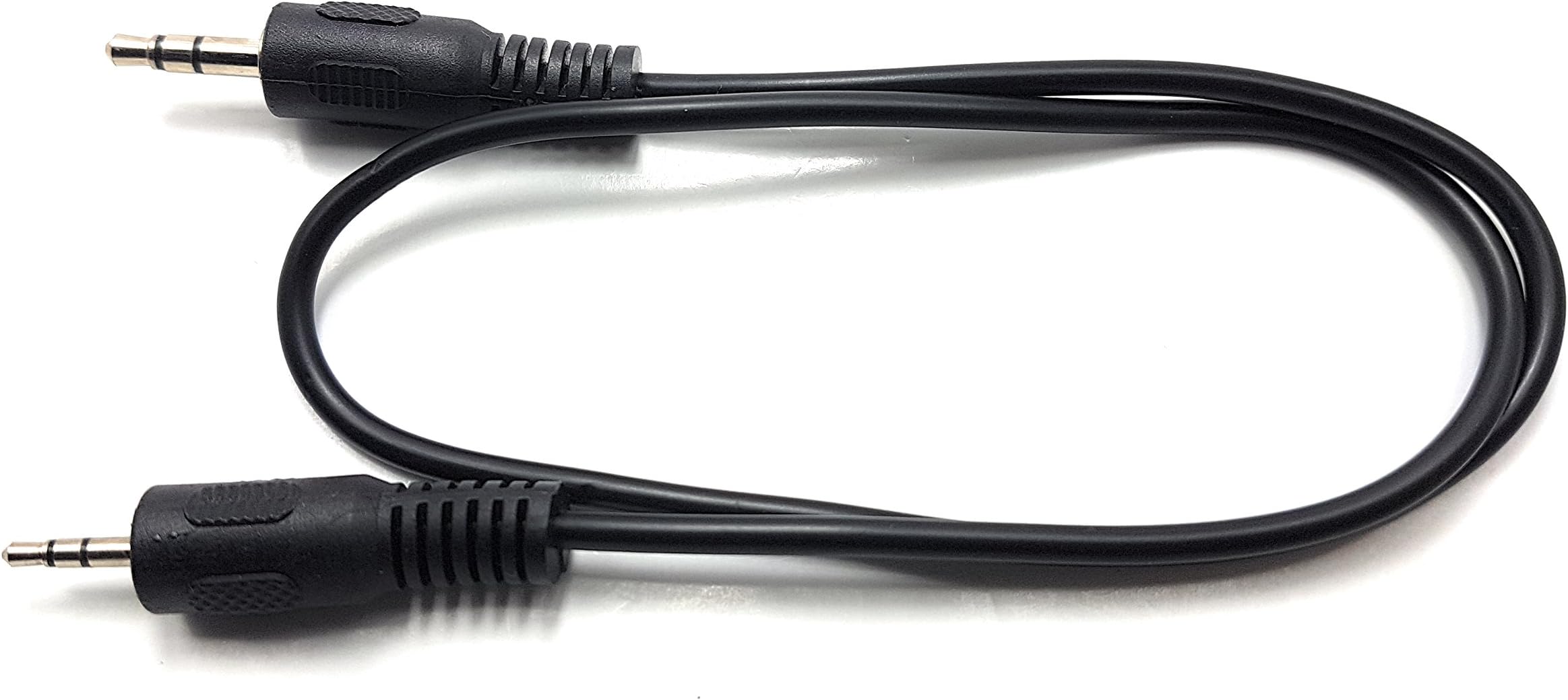 MainCore 50cm long 2.5mm to 3.5mm Stereo Audio Jack Plug Cable Cord Lead (Available in 0.50m, 1m, 1.5m, 2m, 3m) (0.50m)