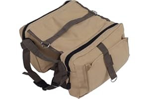 JOROBURO Dog Backpack Harness, Lightweight Dog Camping Saddle Bag with Pockets, Dog Pack Tactical Backpack Harness Dog Saddle Bag for Medium Large Dogs Outdoor Hiking Travel