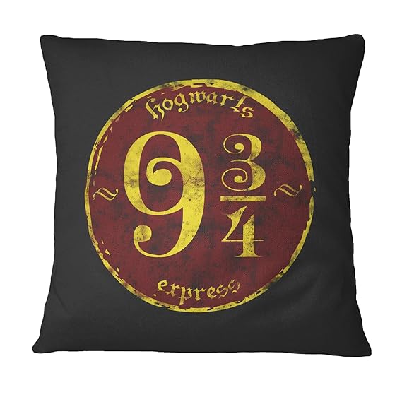 LaMAGLIERIA Harry Potter Hogwarts Express Bicolor Dekorative Kissen - Kissen Fall für Sofa Couchkissen Decorative Pillow, 40c