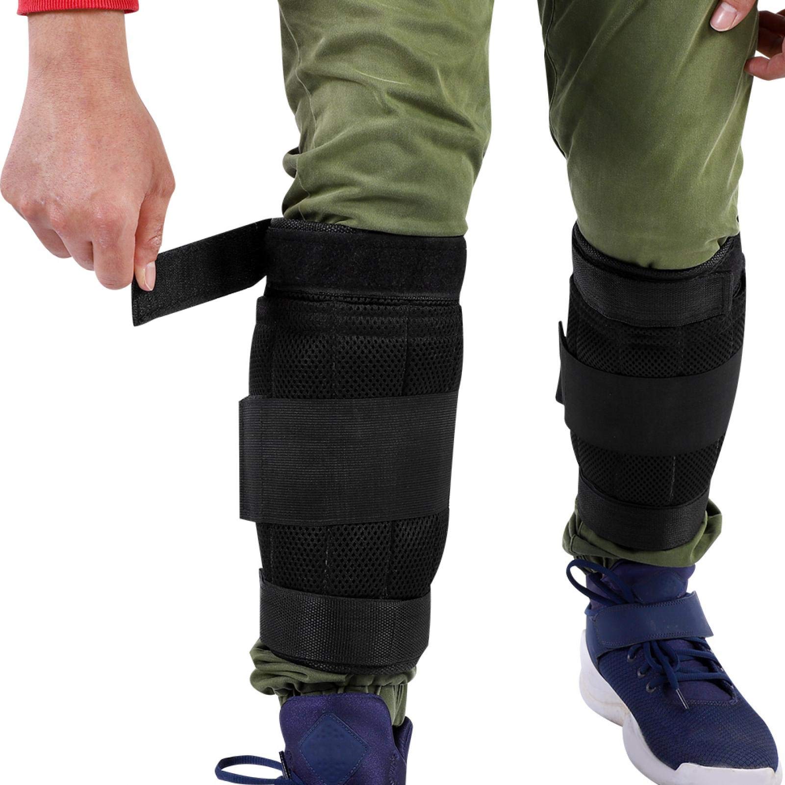 Weighted Ankle Leg Bands,Adjustable Weighted Ankle Band Exercise Training for Daily Exercise Training Weight-Bearing Running Leggings