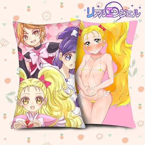 Amazon リアルエンジェル 抱き枕 プリキュア 九条ひかり 両面印刷 アニメ 枕カバー 2wayトリコット カスタム可能 40cm X 60cm アニメ 萌えグッズ 通販