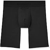 Tommy John Second Skin Boxer Briefs for Men 8", Modal Stretch Fabric, Men's Underwear with Quick Draw Fly and Contour Pouch