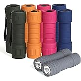 SEAMAGIC 10-Pack Professional Outdoor Mini Flashlights Set, Super Bright 100 Lumen LED Flashlights, Small Flashlights Pack with 30-Piece AAA Dry Batteries Included