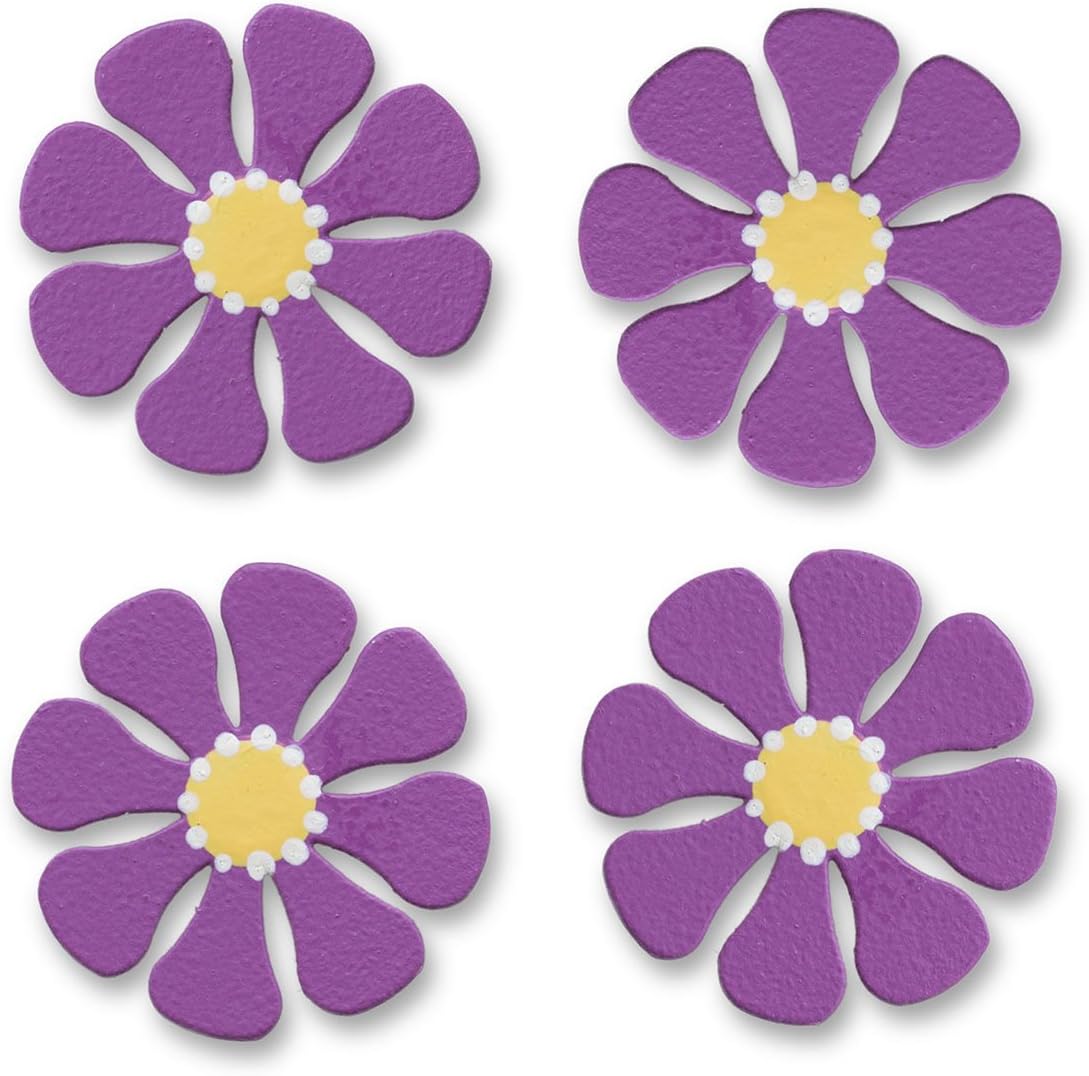 Embellish Your Story Magenta Daisy Magnets