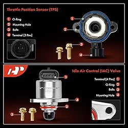 A-Premium Idle Air Control Valve IAC + Throttle