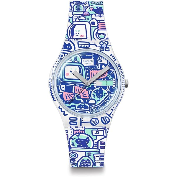Amazon.com: Swatch New Gent Biosourced Unisex Watch Casual Polymer