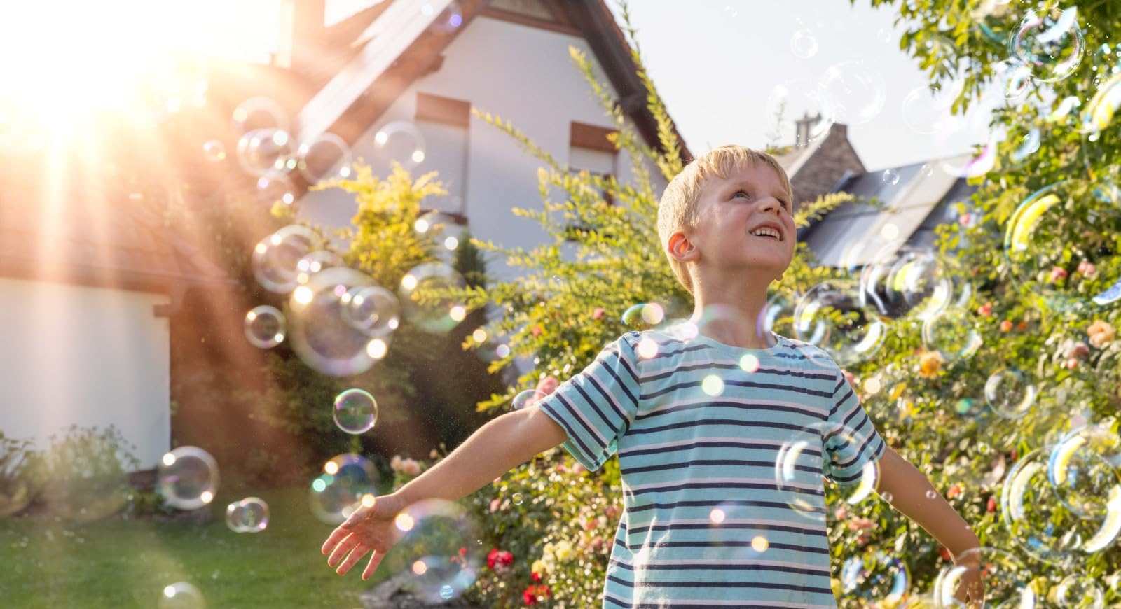 PUSTEFIX - 420869725 Seifenblasen Nachfüllflasche Maxi 1L I Seifenblasenflüssigkeit für bunte Blasen I I extra Flüssigkeit für mehr Bubble Spaß I für Kinder & Erwachsene auf Geburtstag, Hochzeit 2