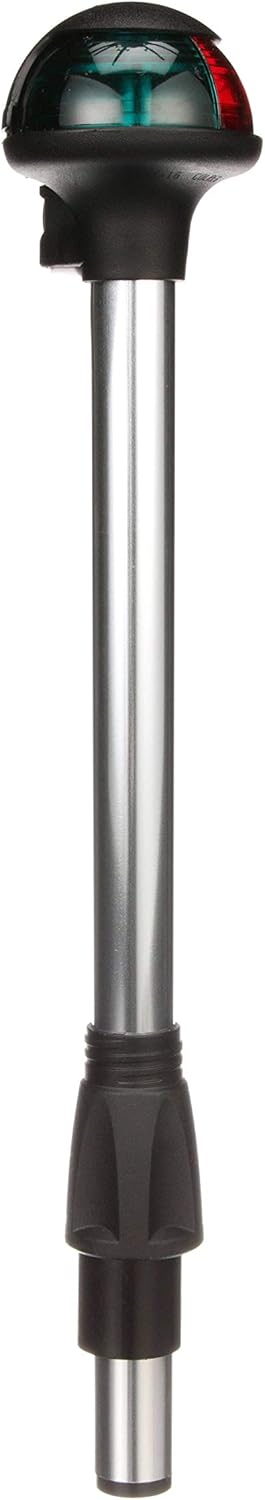 attwood 5095-10-7 Bi-Color Stowaway with Task Light, 1-Mile Sidelights, 225-Degree Visibility for Boats Up to 39.4 Feet : Powersports External Lights : Sports & Outdoors