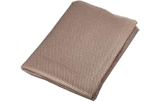 Fielect Dark Khaki Speaker Mesh Grill Cloth Stereo Grill Filter Fabric Mesh Speaker Dust Cloth Cloth Replacement 50cm x 160cm 19.68 inches x 63 inches