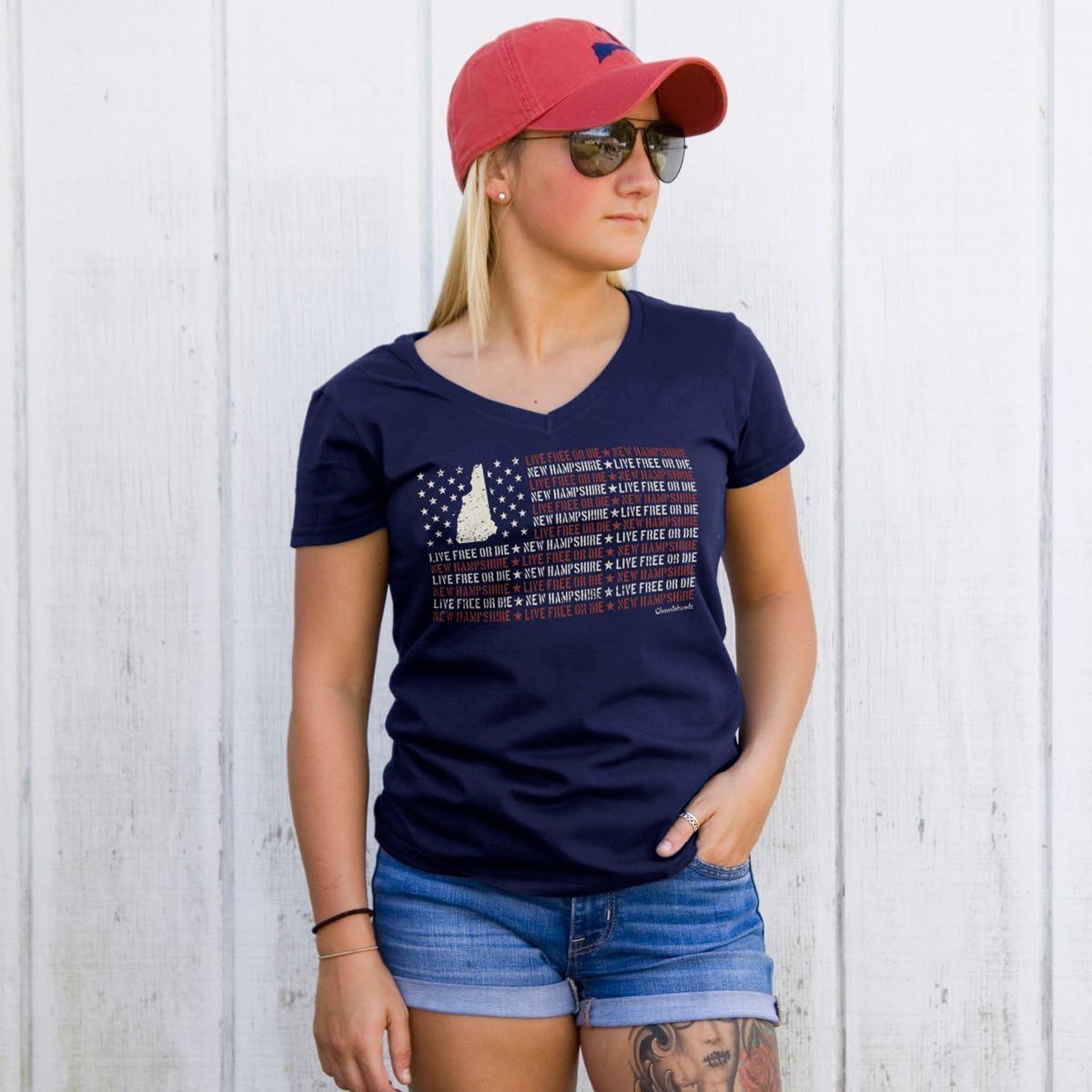 Amazon Com New Hampshire Live Free Or Die Flag T Shirt Clothing