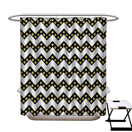 Amazon Com Blountdecor Chevron Shower Curtains 3d Digital