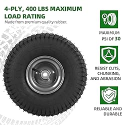 AR-PRO 2-Pack 15 x 6.00-6 Tire and Wheel