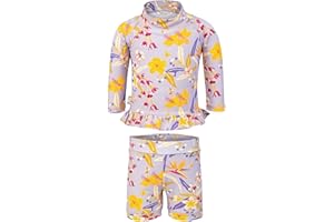 Jan & Jul Long Sleeve 2-pc UV Swim-Suit Set with Shorts (Baby, Toddler, Kids)