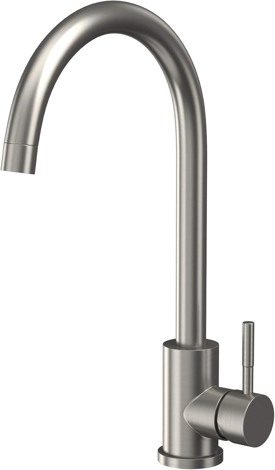 Bronx Kitchen Sink Mixer Tap | Brushed Stainless Steel Finish | Single Lever - Image 3