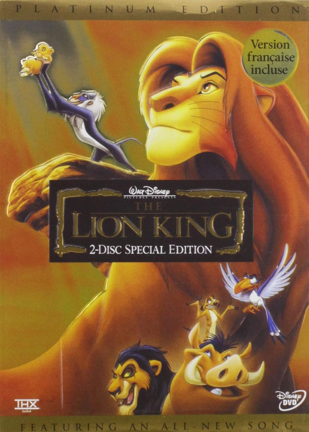 Lion King DVD Cover Art