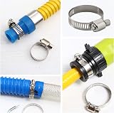 MindWissUp 71Pcs Stainless Steel Hose Clips Adjustable 6-38mm Range Pipe Clamps view 6