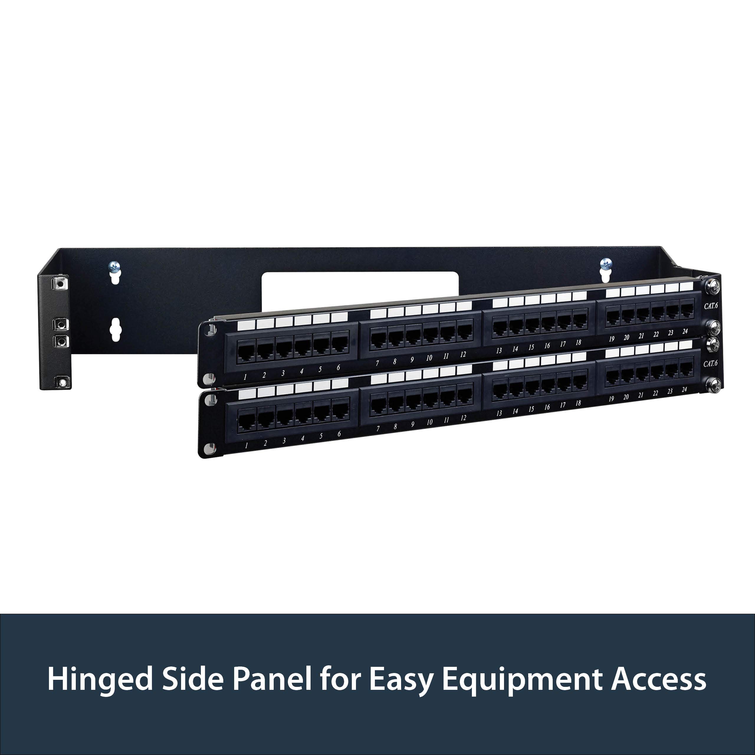 Mua StarTech.com 2U Hinged Wall Mount Patch Panel Bracket - 6 inch Deep ...