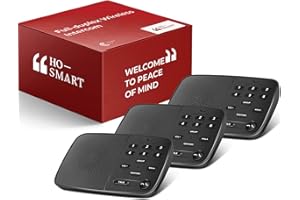 Hosmart Intercoms Wireless for Home, Full Duplex Wireless Intercom System for Business, Room to Room Intercom Two Way Real-ti