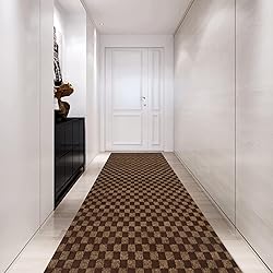 Custom Size Backed Non-Slip Area Rugs Runner, Easy