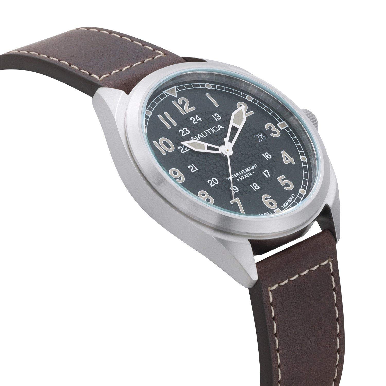 NAUTICA Gents Battery Park / 44MM Wrist Watch Nautical Fashions