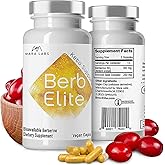 Mara Labs BerbElite | 350mg Berberine HCL & Broccoli Seed Complex for Increase Bioavailability | 30 Vegan Capsules
