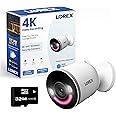 Lorex 4K Spotlight Indoor/Outdoor Wi-Fi 6 Security Camera with Smart Security Lighting, Person, Vehicle, Animal and Package Detection, 2-Way Talk, Quick Response, Fusion