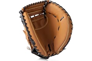 Baseball Catcher Glove,Baseball and Softball Catcher's Mitt for Kid Youth Aldult Baseball Training,Comfortable Durable,Left H