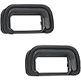 A6700 Eyepiece Eyecup Eye Cup, JJC 2 Pack Eyecup Viewfinder for Sony A6700 Camera, Replaces Sony FDA-EP20 Eyepiece, Soft Silicone Material,360-Degree Rotatable,Protect Viewfinder from Impact & Scratch