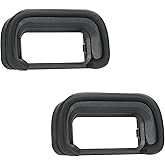 A6700 Eyepiece Eyecup Eye Cup, JJC 2 Pack Eyecup Viewfinder for Sony A6700 Camera, Replaces Sony FDA-EP20 Eyepiece, Soft Sili