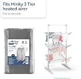 Minky SureDri 3 Tier Heated Airer Cover 100% Polyester view 2