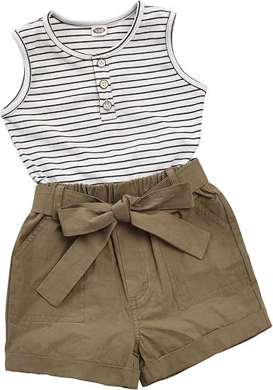 baby girl high waisted shorts
