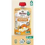 Holle Organic Baby Food Pouches - Banana Llama Baby