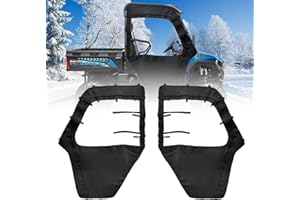 QYMOTO CFMOTO Uforce 600 Doors with Zipper Windows,600D Oxford Cloth Seals Most of The Drafts Soft Cab Enclosures Compatible 