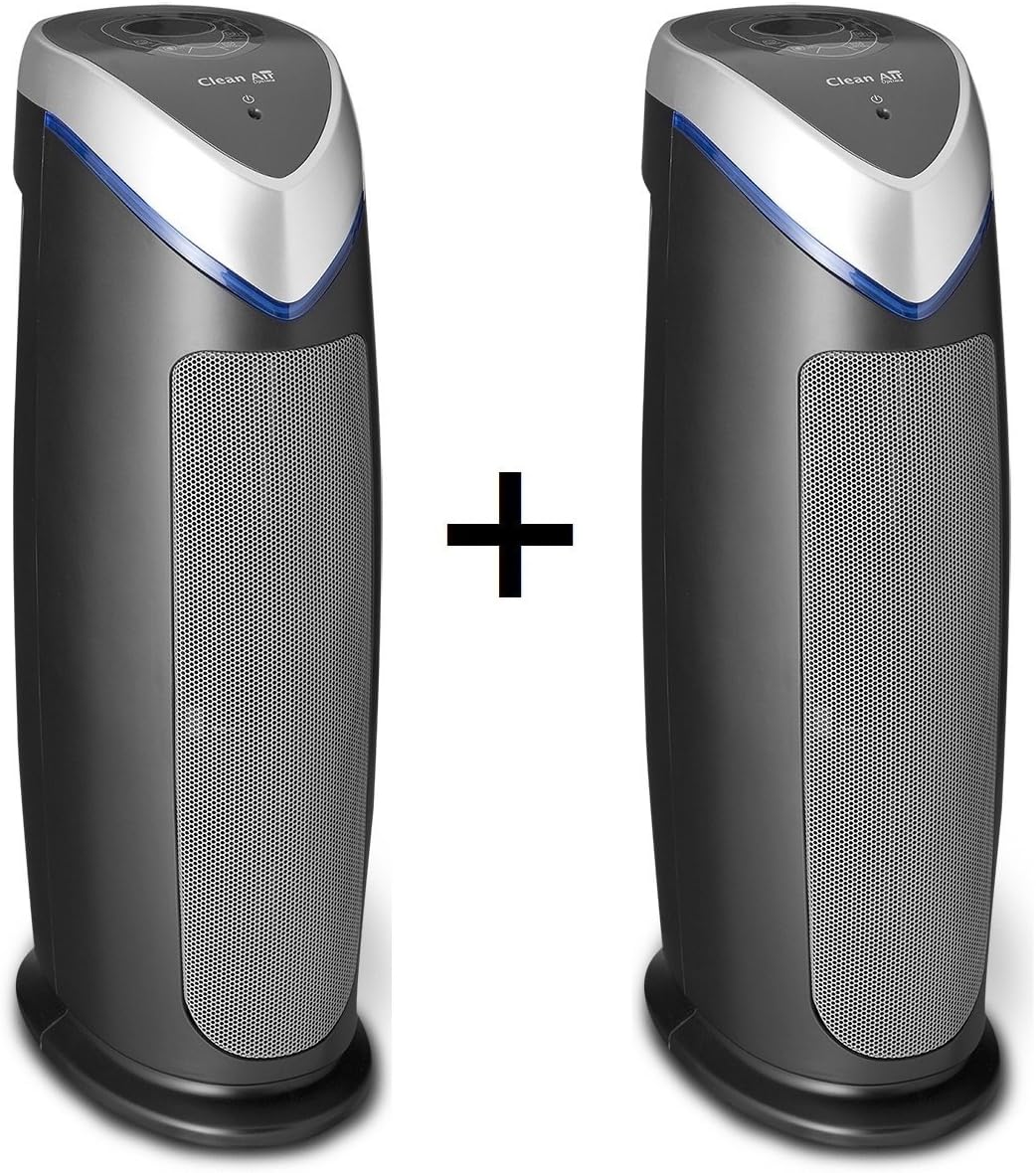2x HEPA UV ionizer air purifier CA-506 - Original TRUE HEPA PPT filter: filter performance up to 99,97% - Professional air purifier (2)