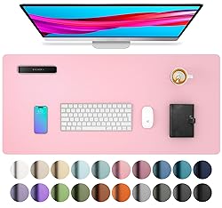 Aothia Leather Desk Pad Protector, Mouse